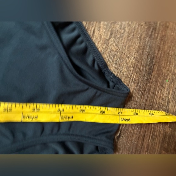 ZOGGS supportive Marley scoopback one piece swimsuit black bathing suit EUC sz L - Picture 12 of 13